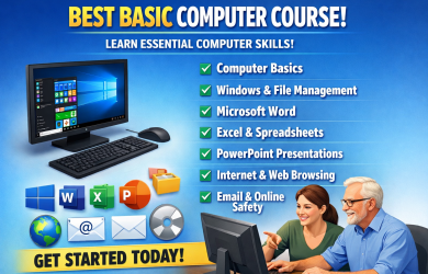 Students learning Best Basic Computer Course in Seohara – Digital Inbox Computer Institute